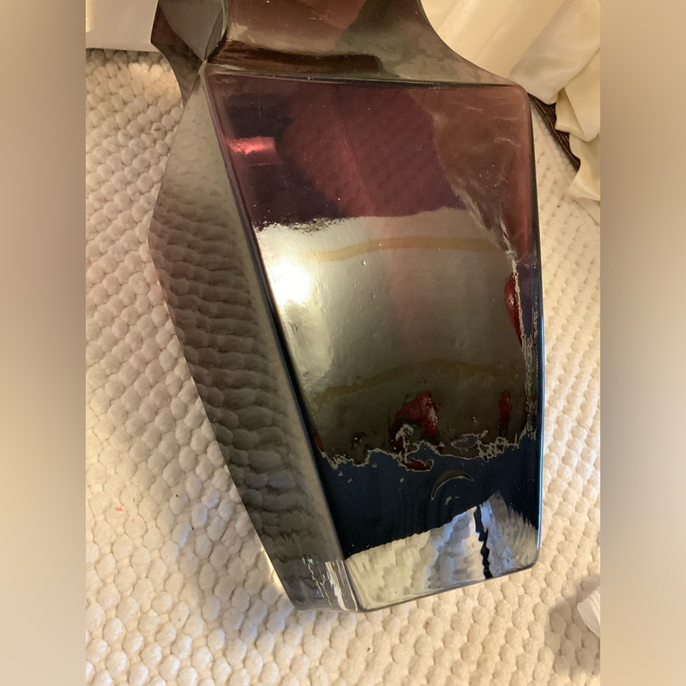 AMETHYST GLASS VASE - Picture 5 of 7